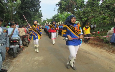 Syiar bersama Marching Band MA Darul Ulum Purwogondo di Sukosono