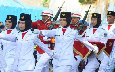 Putri Terbaik MA Darul Ulum Purwogondo menjadi PASKIBRAKA Kabupaten Jepara Tahun 2019